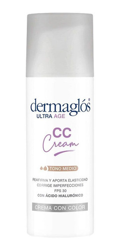 Dermaglós Ultra Age Cc Cream Fps30 Corrige Imperfecciones