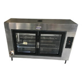 Horno Rosticero De 27 Pollos De Acero Inox Sin Base 12 Msi