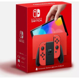 Consola Nintendo Switch Oled Edición Especial Mario Red Rojo