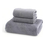 Toallas 50x90cm Pack De 2 Color Gris