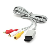 Cable Audio Video Av Cord Para Nintendo Wii U