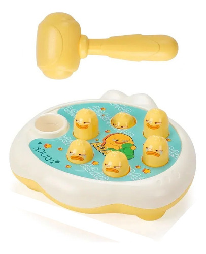 Juego De Patos Y Ranas Golpea Martillo Juguete Montessori