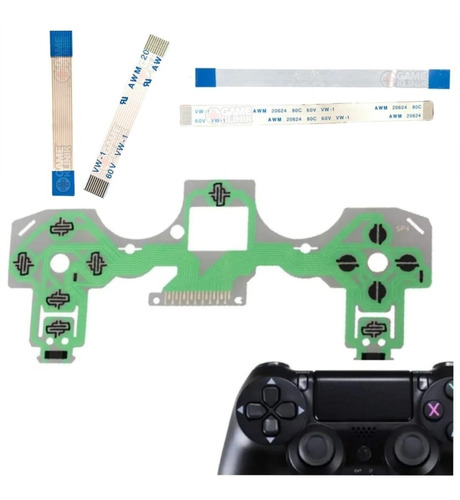 Membrana 2.0 + Flex 14 Pines + Flex Touchpad 10 Pines Ps4