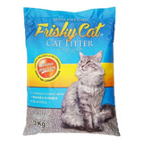 Arena Gato Frisky Cat Absorción Aglutina Control Olor 3kg