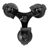 Ventosa Tripla Gopro Suction Mount Vidro Carro Articulada