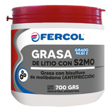Grasa Fercol De Litio Ep C/s2mo (molibdeno)  700 Grs