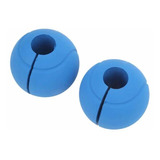 Set 2x Agarre Silicon Fat Grip Para Mancuernas Y Barra Pesas