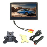 Pantalla Lcd Con Soporte Universal Automotriz De 7 Pulgadas,