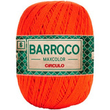 Barbante Barroco Maxcolor 6 Fios 200gr Linha Crochê Colorida Cor Brasa-4676