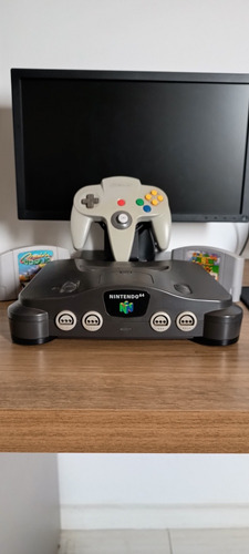 Item De Coleção! Nintendo 64 + 2 Jogos Clássicos.