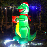 Glintoper Decoraciones Inflables De Navidad, Dinosaurio Verd