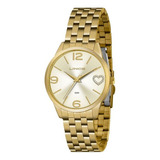 Relógio Lince Feminino Ref: Lrg4717l C2kx Casual Dourado