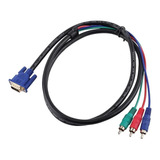 Cable De  Pies  . M Vga A  Rca, Enchufe Macho Vga De  P...