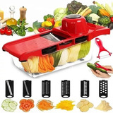 Cortador De Cocina Rallador De Verduras Mandoline 6 En 1