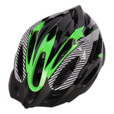 Casco De Bicicleta Casco De Ciclismo Cabeza Verde Negro