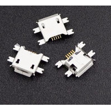 Conector Micro Usb Hembra Smd, Pack 5 Unidades