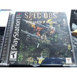 Specops, Stealth Patrol, Para Playstation 1