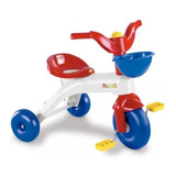 Triciclo Con Pedales Junior Rider Rondi Canasto Super Oferta