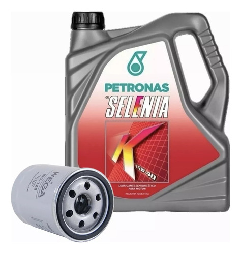 Aceite Selenia 15w40 + Filtro Fiat Palio - Siena - Uno -idea