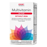 Gnc | Womens Multivitamin Active Without Iron | 180 Caplets