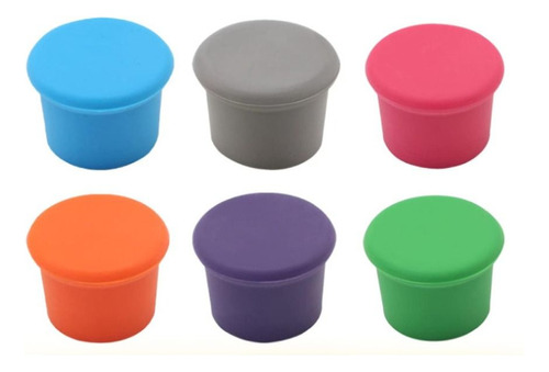 Tapones Para Vino, Accesorios De Barra De Silicona, De 1/6 U