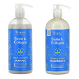 Renpure Biotina Y Colágeno Shampoo Y Acondicionador · Fuerza