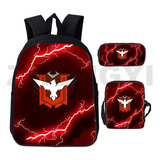 Mochilas 3d Garena Free Fire Para Crianças Com Impressão Dib