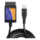 Adaptador De Cable Usb Obd2 Elm327 V1.5 Para Escáner Can-bus