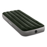 Colchon Inflable Con Inflador Downy Airbed 76 X 191 Intex Mm