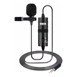 Microfone De Lapela By-m1 Preto