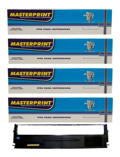 Kit 20 Fitas Fx 890 Nylon Impressora Matricial Epson Fx 890