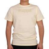 Remera Kappa Authentic Runis Beige Hombre