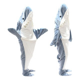 Saco De Dormir Con Capucha Shark Blanket, Pijama, Manta