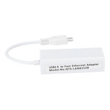 Adaptador De Tarjeta De Red Micro Usb A Puerto Ethernet Rj45