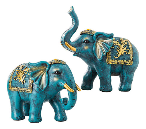 Muyier Colecciones De Decoración De Figuras De Elefantes