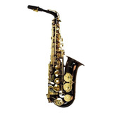 Silvertone Slsx019 Saxofon Alto Eb Llaves Doradas + Case
