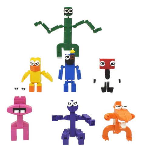 Bloques De Construccion 247 Piezas Rainbow Friends Lego
