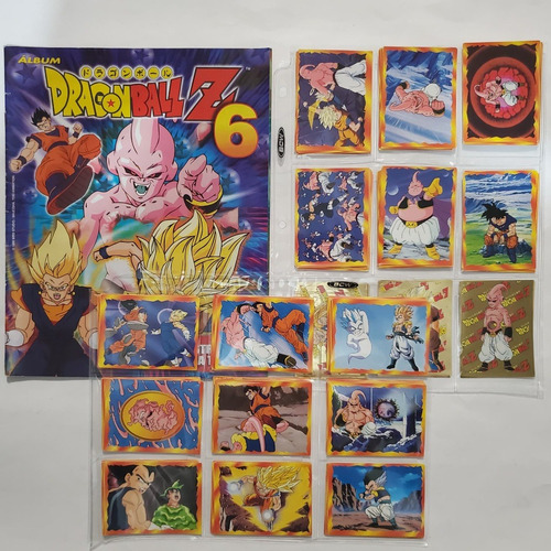 Album Dragon Ball Z6 Con Set De Estampas Completo A Pegar