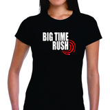 Playera Big Time Rush Brilla Enla Oscuridad