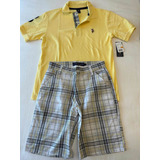 Conjunto Chomba Y Bermuda Polo Talle 8