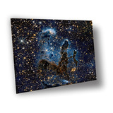 Lienzo Canvas Arte Nasa Hubble Pilares Creación Nébula 80x85
