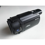 Filmadora Handycam Sony 4k Ax53 Exmor R Cmos - Nueva 2 Usos