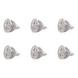 Bombilla Led Sp 2024, 6 Unidades, 4 X 1 W, Gu5.3 Mr16, 12 V,