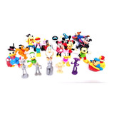 Lote Figuras Mickey Mouse Disney Pato Donald Mimi Pluto 