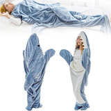 Pijama Con Saco De Dormir Con Diseño De Tiburón De Dibujos A