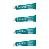 Kit 4 Calminex Pomada Uso Veterinário 100g Dores E Pancadas