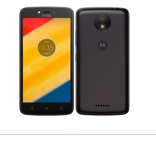 Smartphone Moto C Plus 16 Gb Preto-brilhante 2 Gb Ram