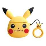 Fone Sem Fio Bluetooth Pikachu + Case Capinha