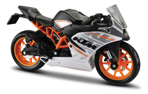 Maisto Ktm Rc 390 Miniatura Metal Motocicleta Carreras 1/18