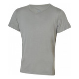 Remera Forest Bamboo Escote En V Hombre Uv Proteccion  